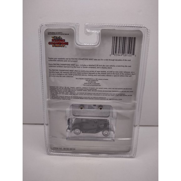 1932 Ford Coupe Black Racing Champions Mint 1:53 New NIB (1996 - Picture 2 of 3